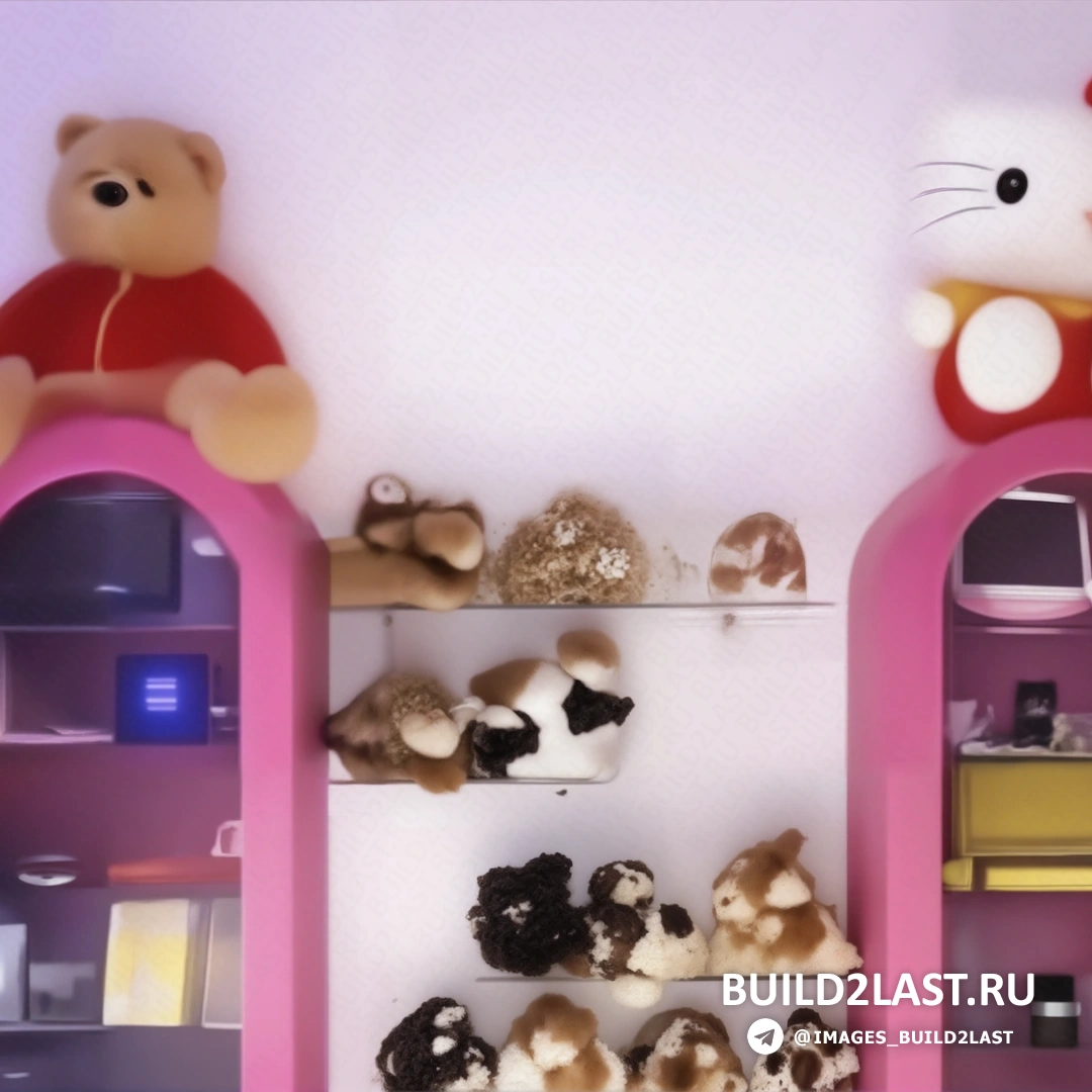 Детская игрушечная железная дорога на полке магазина