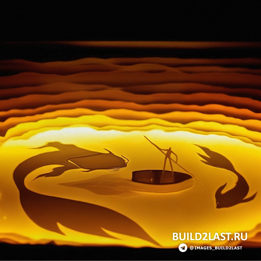 Иллюстрация, где мягкий свет на фоне темного неба контрастирует с яркими точками света, создавая атмосферу спокойствия и сосредоточенности