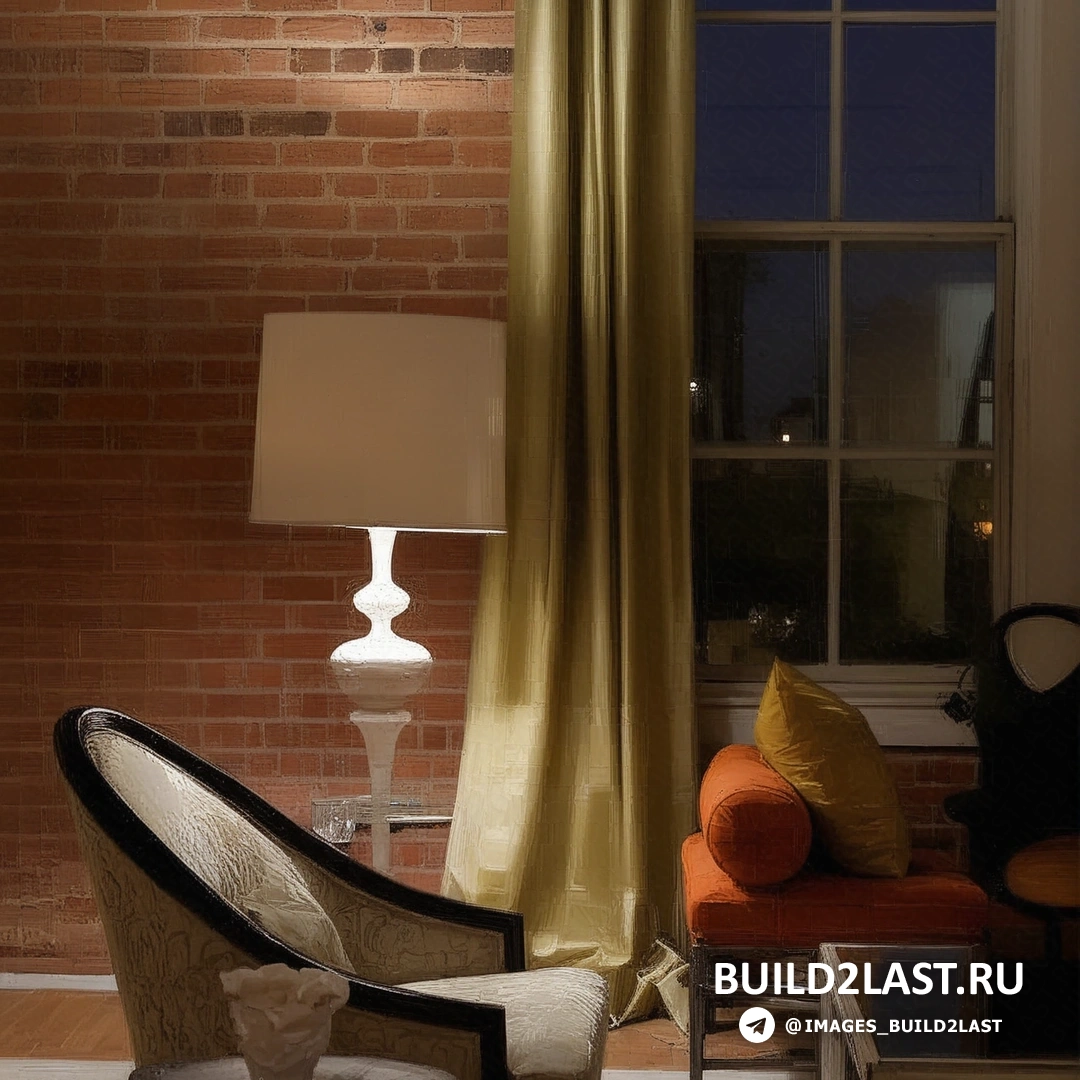 Офис с кирпичной стеной и современными рабочими местами в минималистичном стиле.