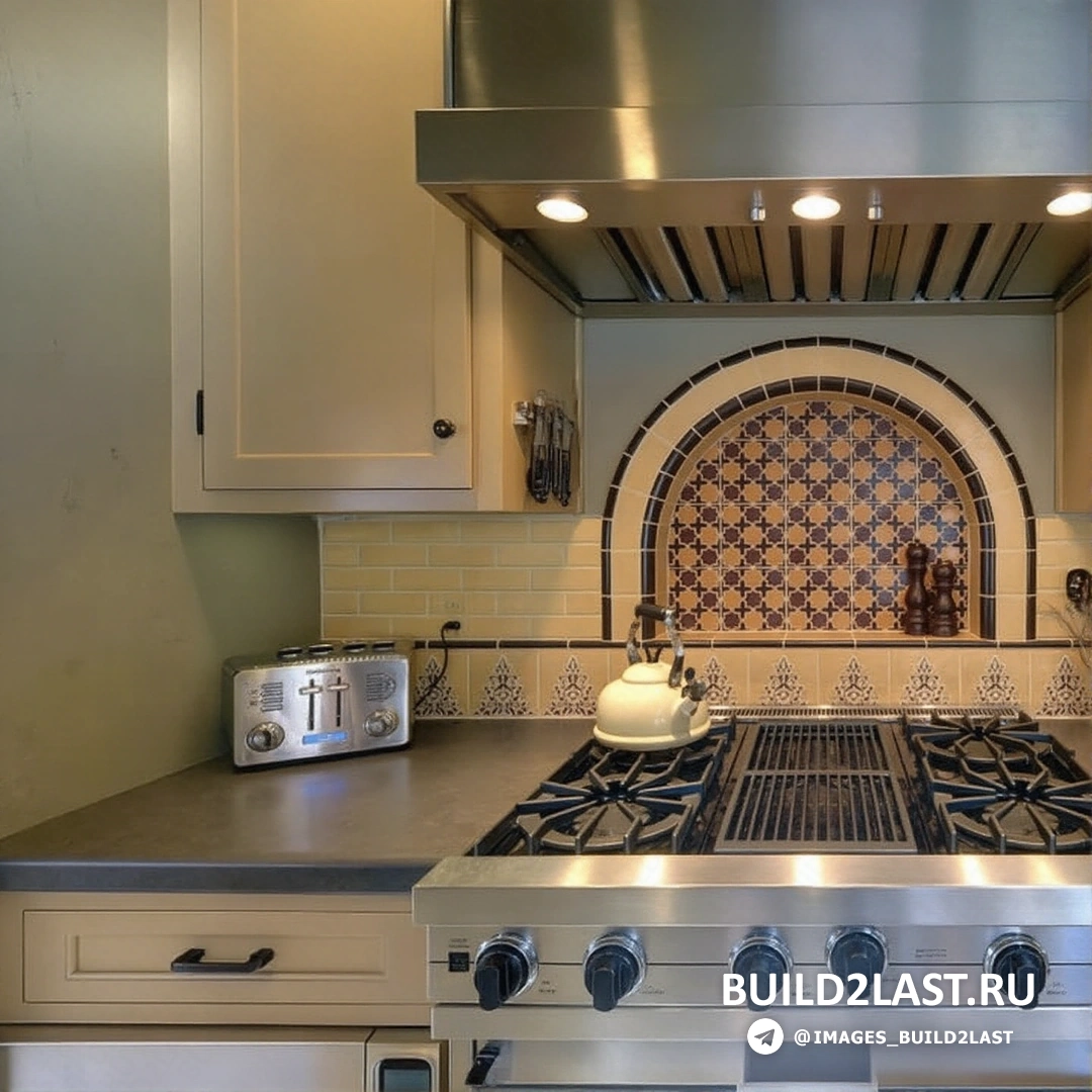 Просторная терраса с марокканскими элементами дизайна