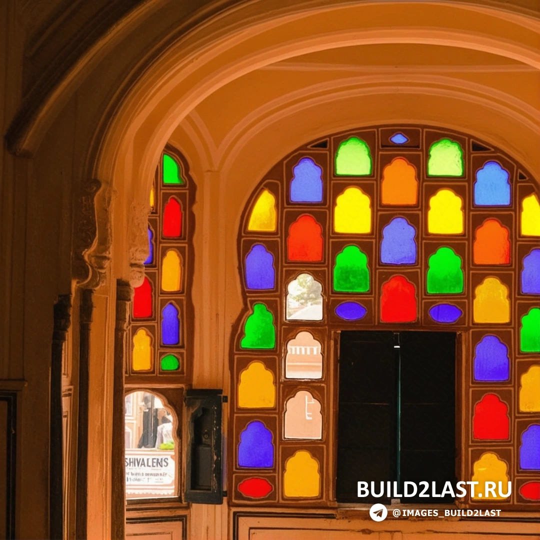 ������ ����� � ����� ������ Hawa Mahal � ��������, ����������� �� ���������.