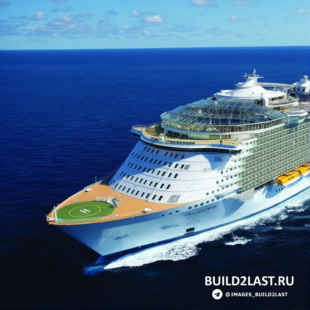 Роскошный круизный лайнер, плавящийся по воде в разных месяцах года, начиная с Января и заканчивая Декабрем.