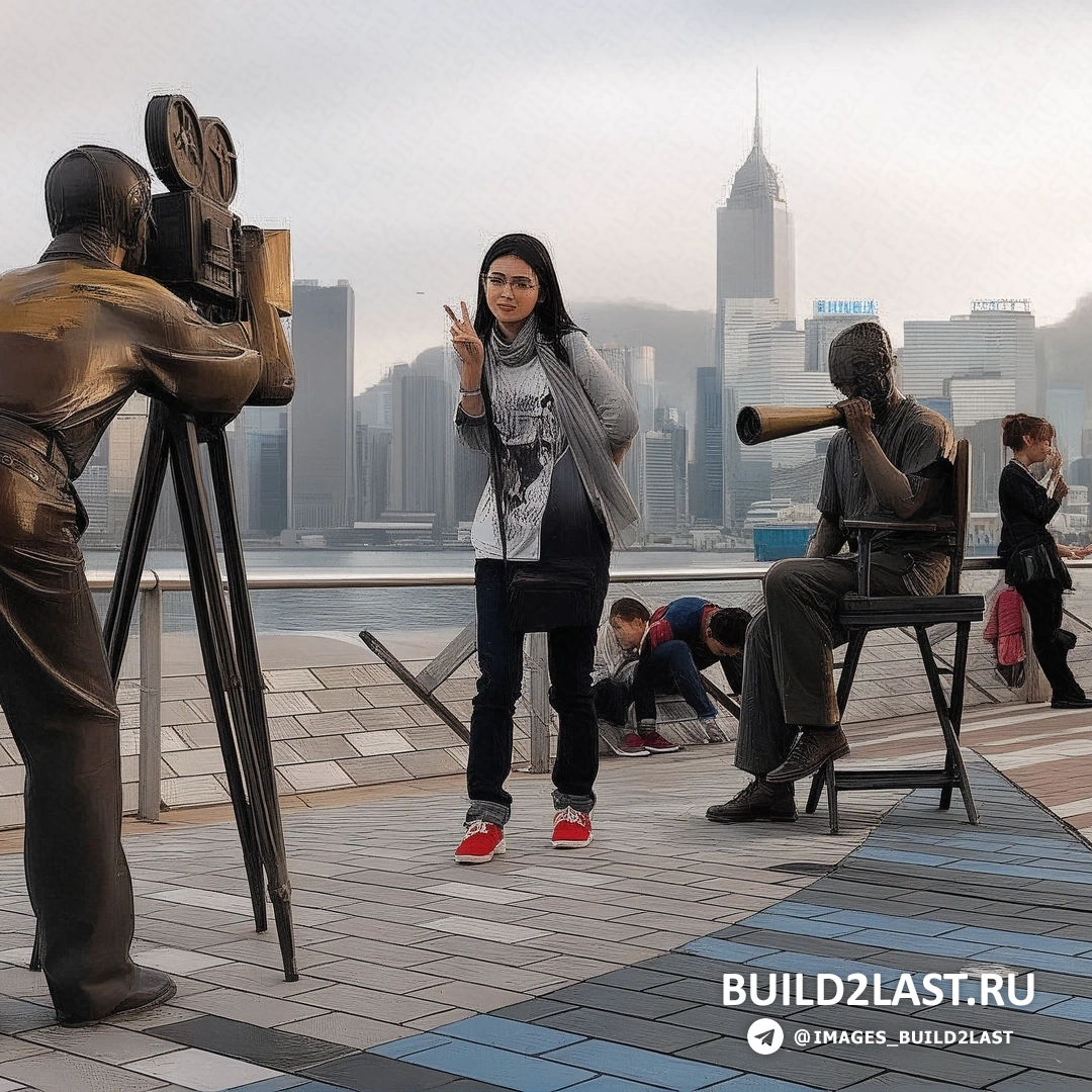 Рынок на улице Гонконга, продавцы и покупатели среди ярких товаров