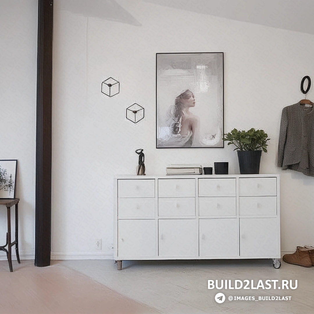 Спальня с уютным дизайном, светлая текстильная отделка, натуральные материалы