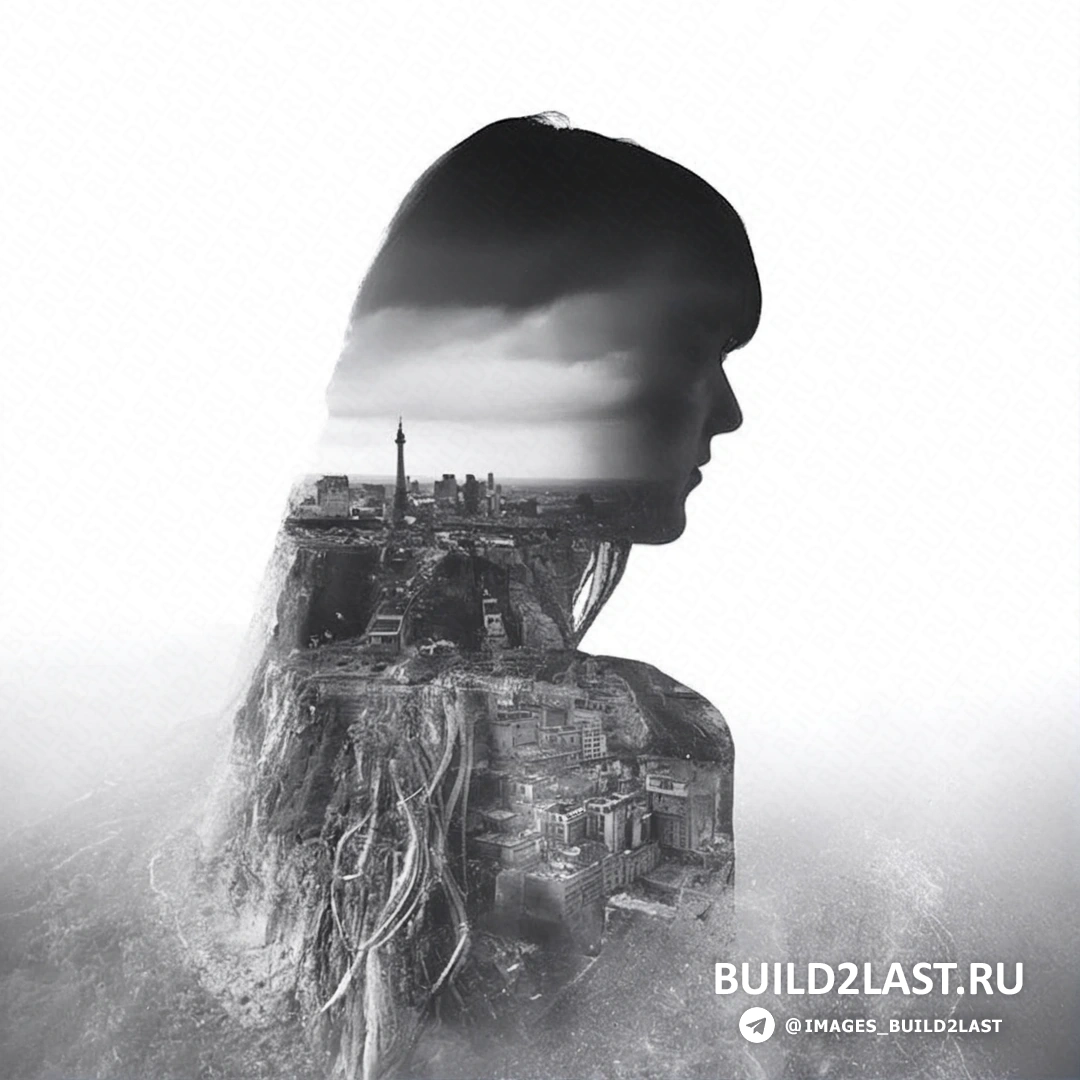 Вечерняя панорама, где закатное небо отражается в спокойном озере среди гор